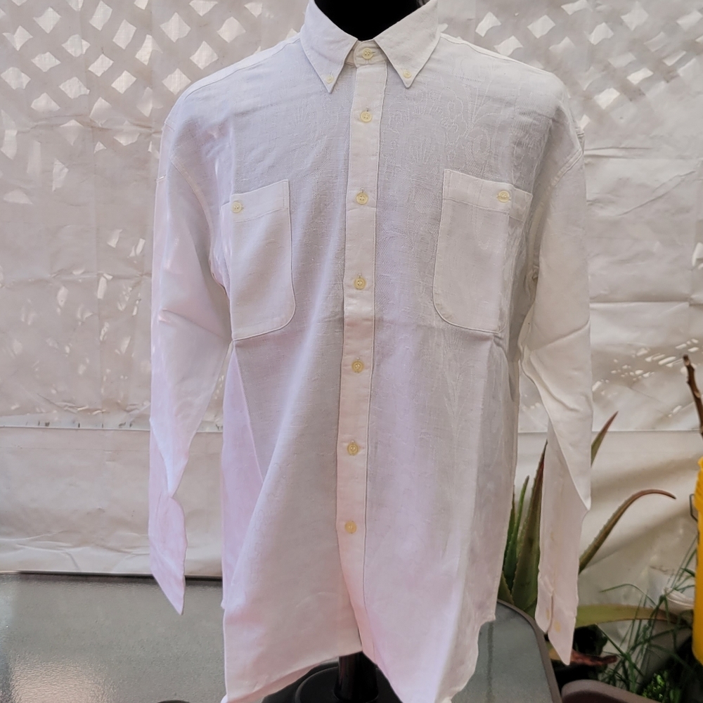 AMISANZURI LINEN BLEND SHIRT